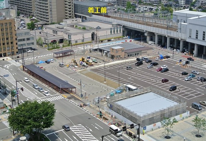 都市計画道路富山駅西線外歩道整備工事